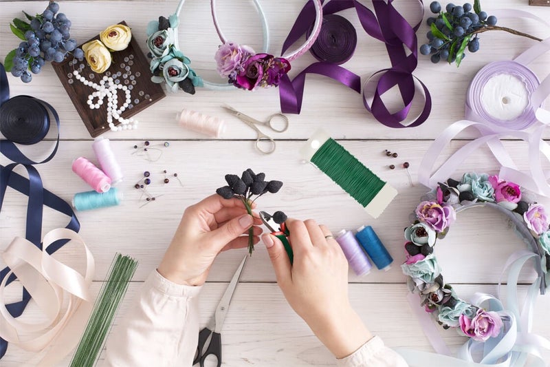 Paxcoo Floral Tape and Floral Wire Arrangement Tools Kit with Wire Cutter 26 Gauge Stem Wire and 22 Gauge Paddle Wire for Bouquet Stem Wrap Florist - Image 5